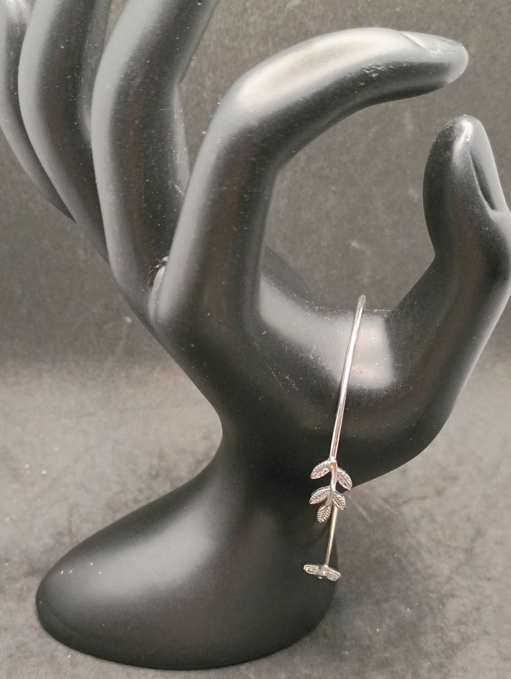 Silver Leaf Minimalist Bracelet